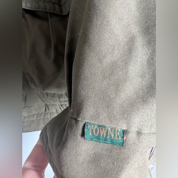 London Fog Vintage Flyer's Cold Weather Jacket - Olive Size L Lined - Picture 5 of 15